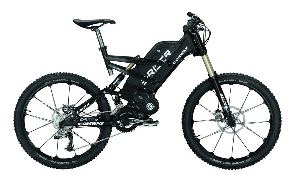 conway e-rider fahrrad mtb e-bike street