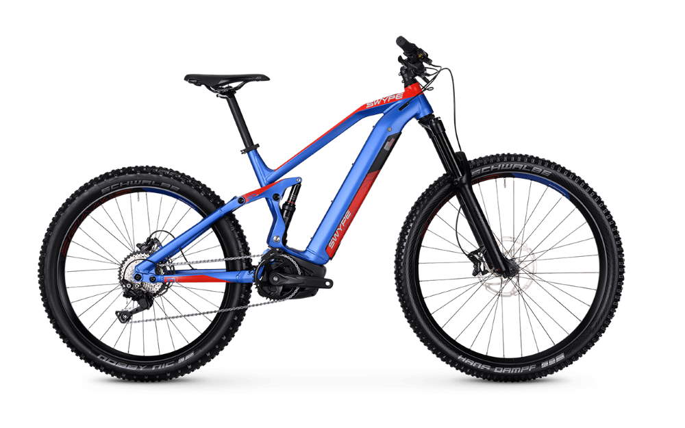 SWYPE freqz 1-0 eBike Fully, Bosch Performance CX, Purion, Shimano Deore 10-Gang, Textro Orion SWYPE freqz 1-0 eBike Fully
