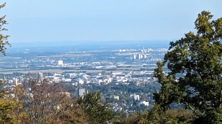 Blick auf Frankfurt