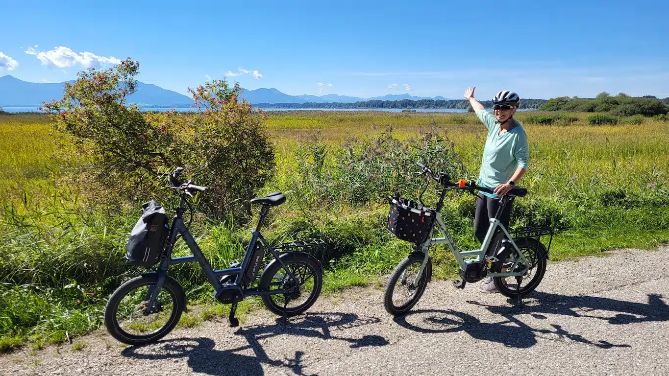 Fahrradtour_am_Chiemsee_ mit_iSY_XXL-R14_und_E5-ZR_West-Ufer