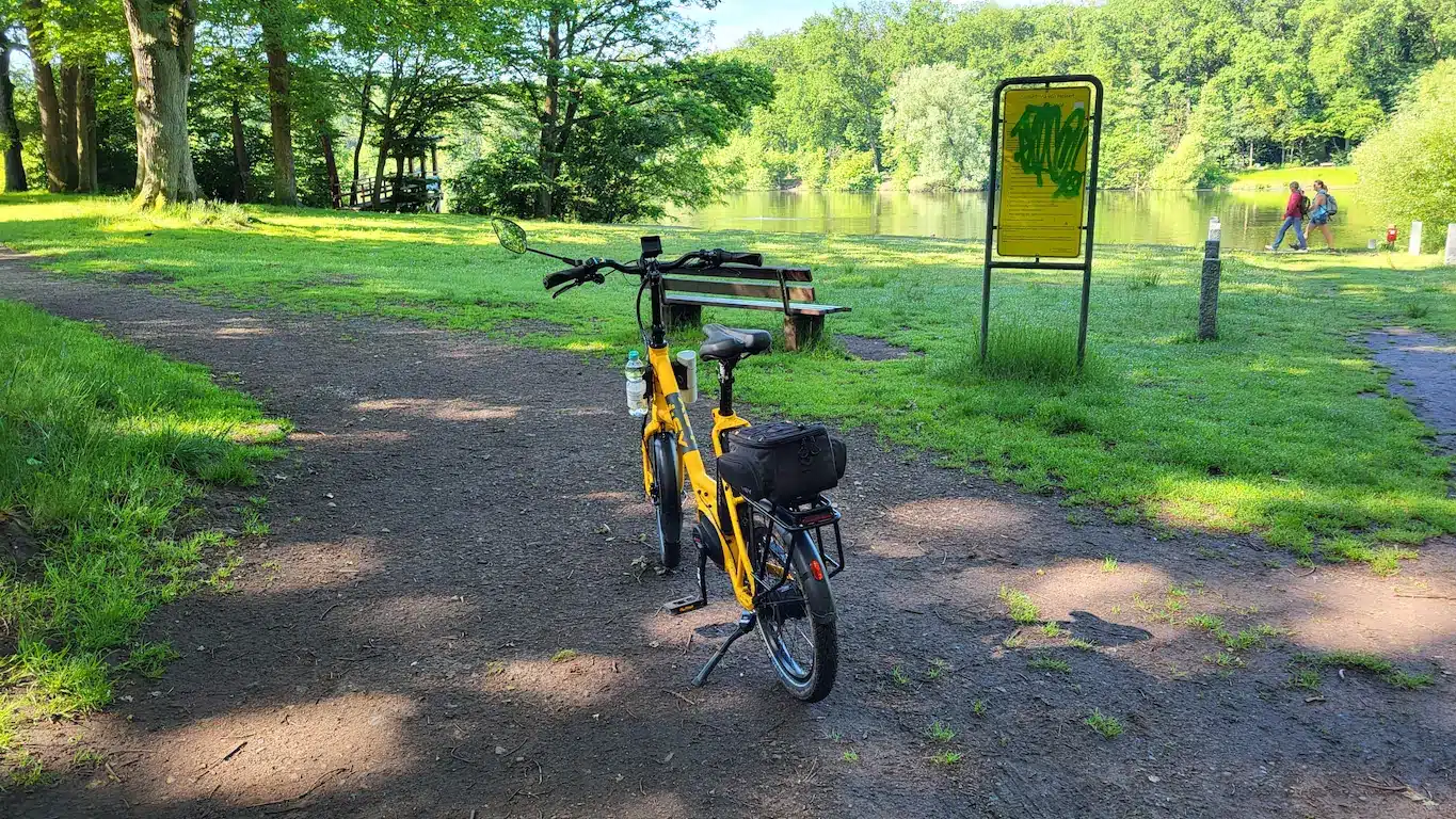 Darmstadt Offroad Tour am Sonntagmorgen Grube Prinz von Hessen