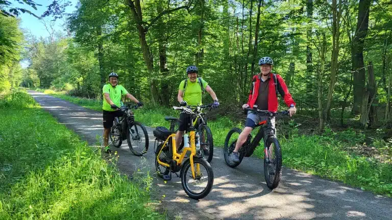 Darmstadt Offroad Tour am Sonntagmorgen Radweg