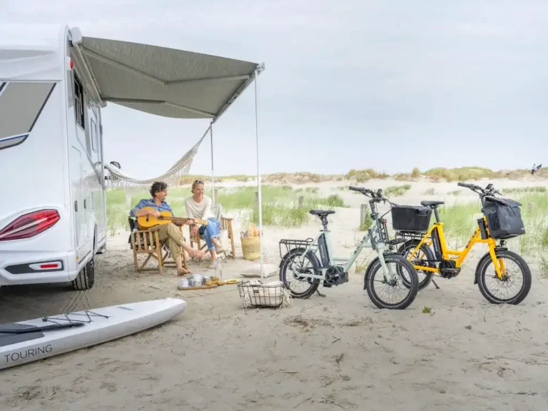 i:SY Bike - Nr. 1 Kompaktrad Fahrrad ist genial 4 i:SY Kompaktrad E5 ZR F am Camper Urlaub mit dem Wohnmobil