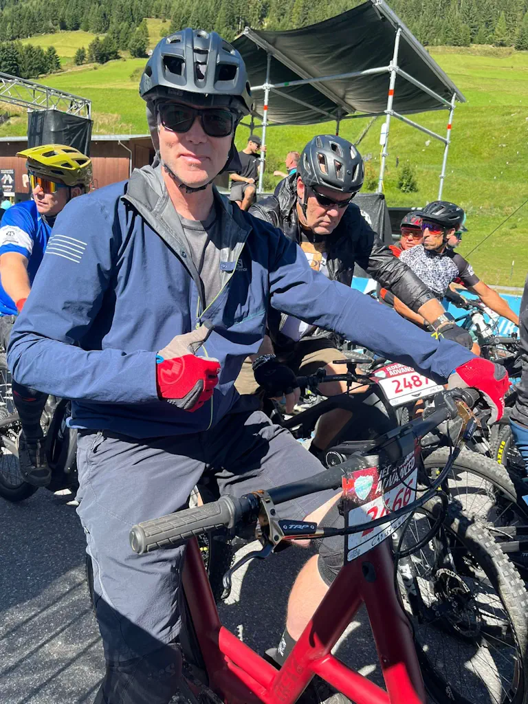 i:SY P12 Adventure mit Christian Grompe bei Jedermann eBike WM am Start