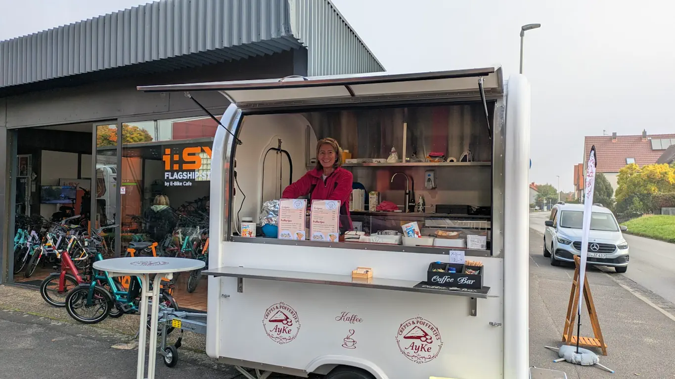iSY on Tour mit Crepes von AyKe