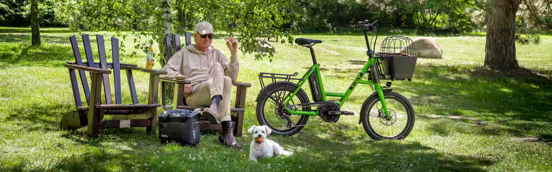 Fahrradzubehör für Mensch und Tier