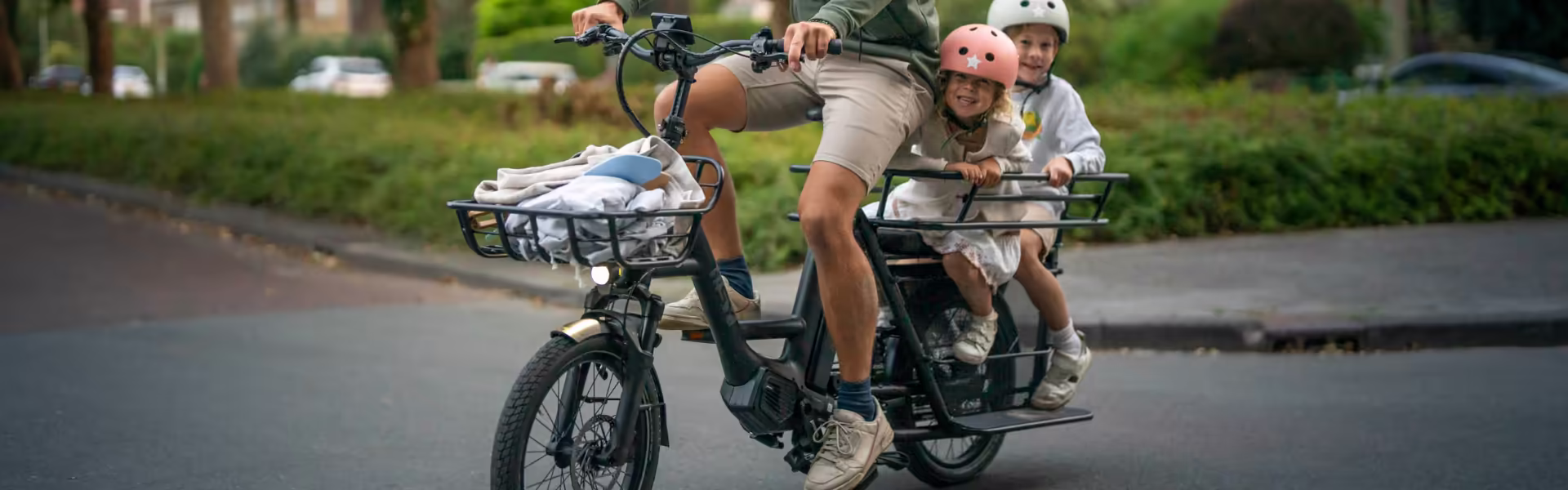 Premium iSY Longtail Cargo S Kindertransport mit Freude