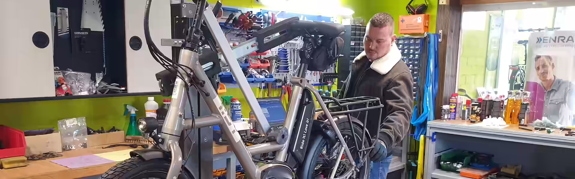 Fahrradwerkstatt für iSY, Bosch und Pinion
