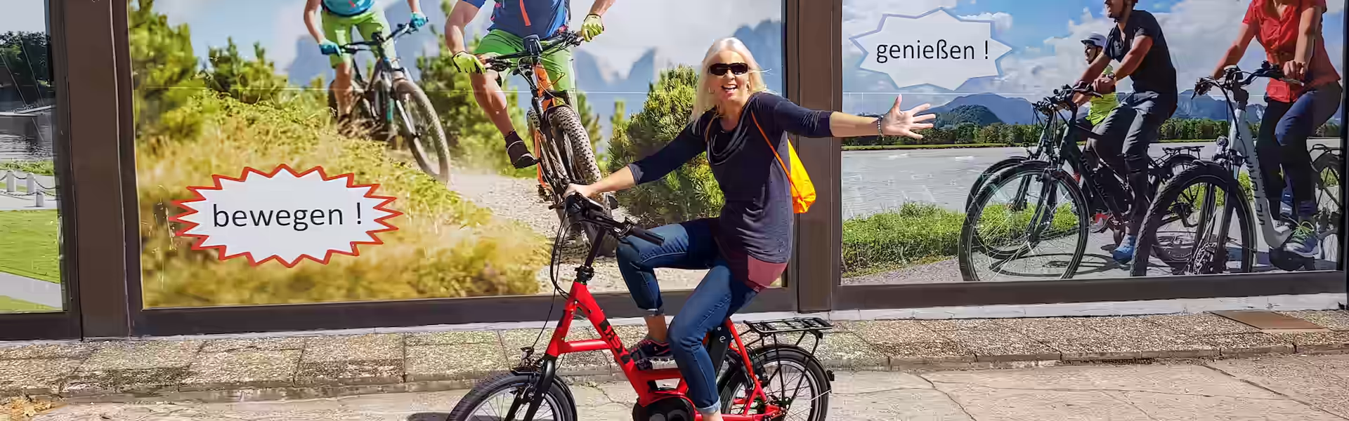 E-Bike Cafe - Fahrradfahren mit Genuss auf dem iSY