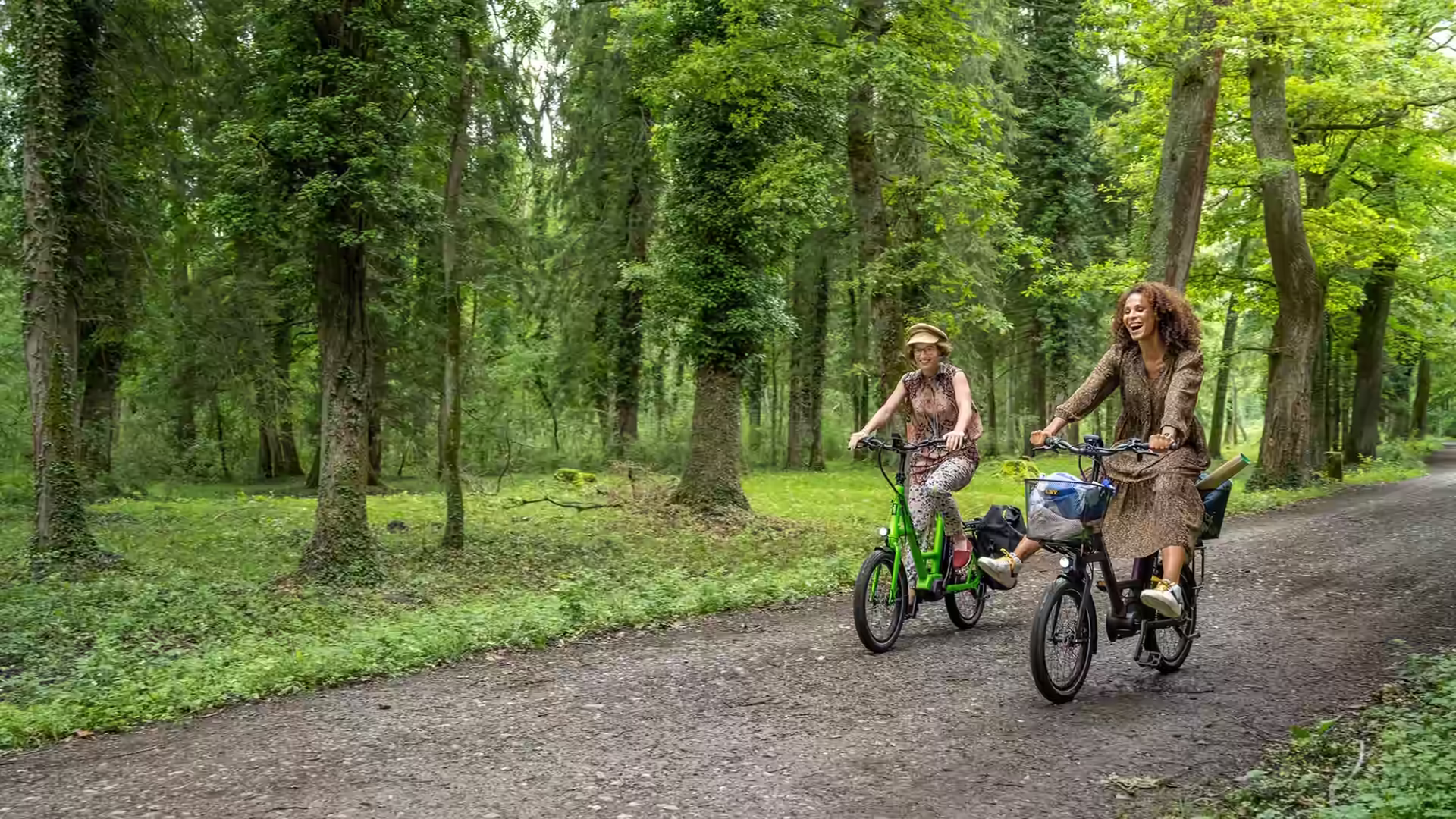 i:SY Mission mit Carla und Marlene auf dem Waldweg